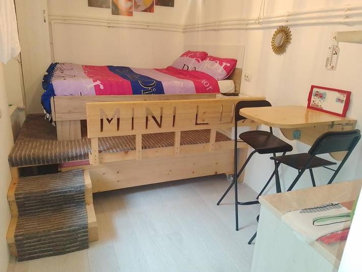 Appartement de vacances pour 2 personnes, avec jardin et terrasse