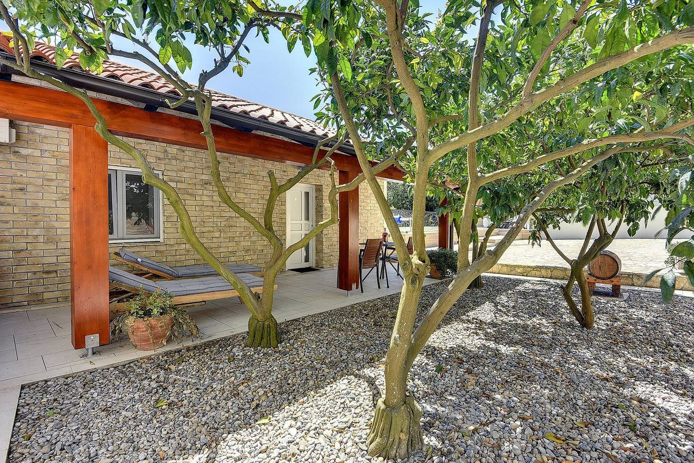 Entire apartment, Holiday apartment for 2 people with garden in Pula-Medulin, Pula