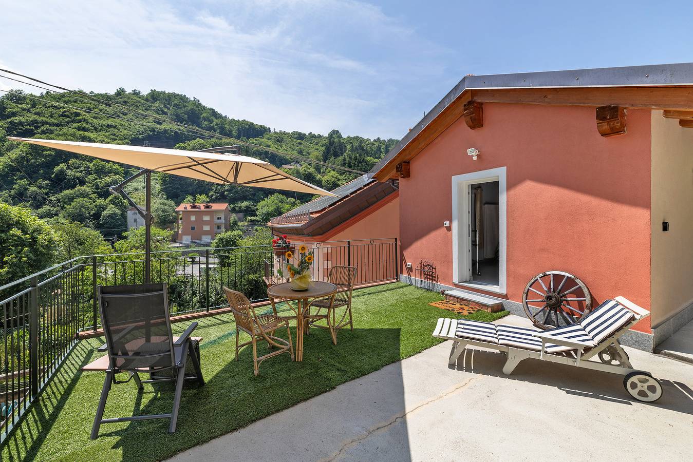 Entire apartment, Apartment 'Nature E Relax' with Mountain View, Private Terrace and Wi-Fi in Osiglia, Ligurian Alps