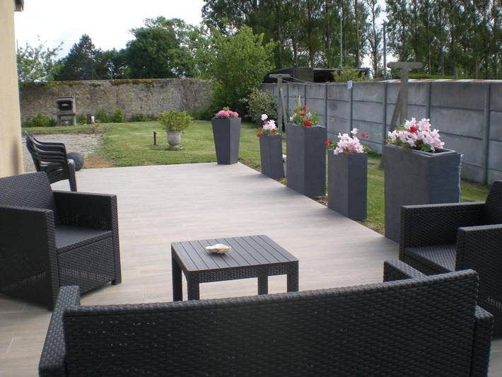 Location de vacances pour 4 personnes, avec vue et jardin à Grandcamp-Maisy - 3