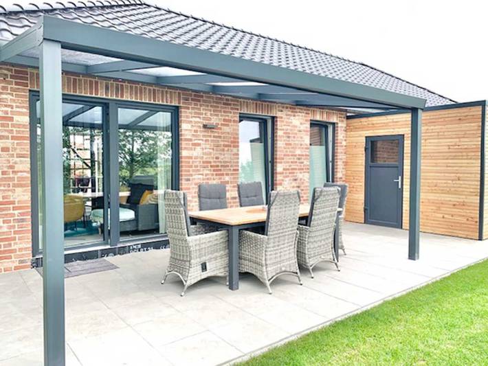 Ferienhaus für 6 Personen, mit Ausblick und Garten sowie Pool, mit Haustier in Jade - 4