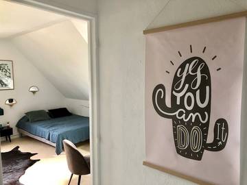 Gîte pour 2 personnes, avec piscine à Saint-Aubin-sur-Mer (Calvados)