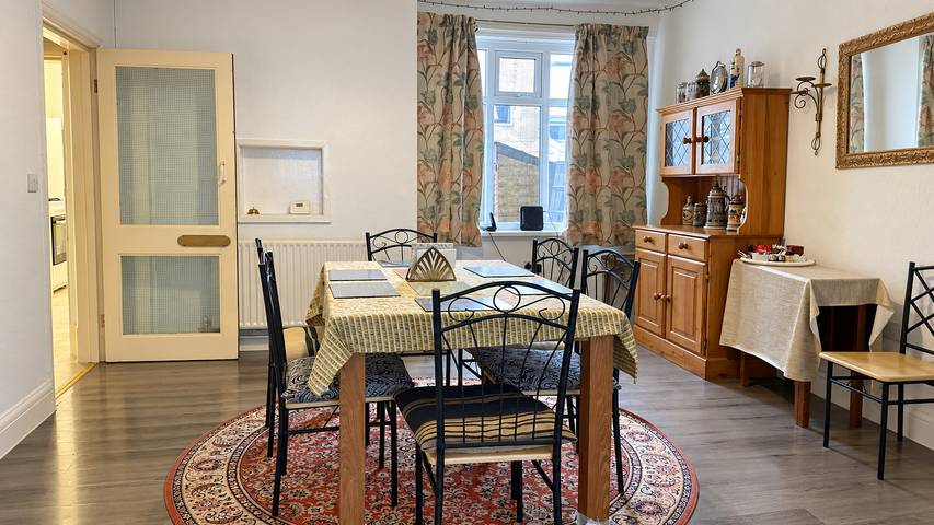 Holiday home for 9 people, with Ocean view and Terrace as well as Garden in Blackpool