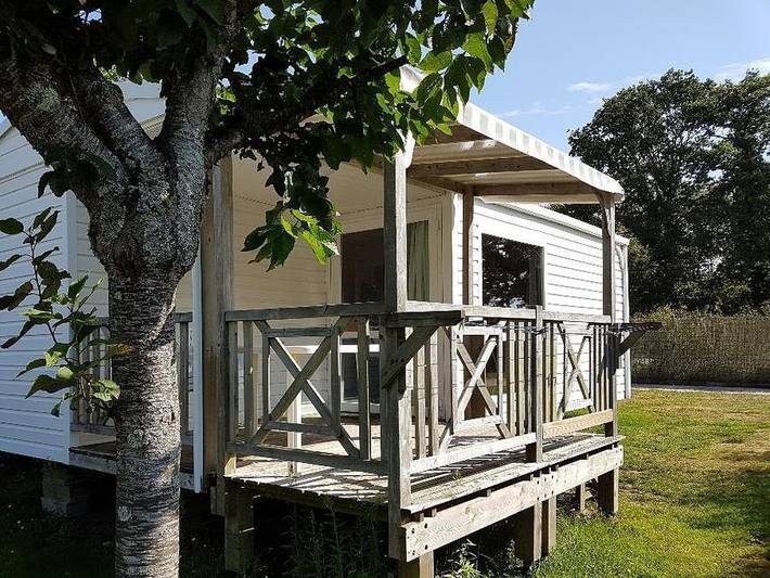 Camping Entre Terre et Mer  - Mobilheim 5 personen - Eco (2 Zimmer) in Pont-Scorff, Côte des Mégalithes