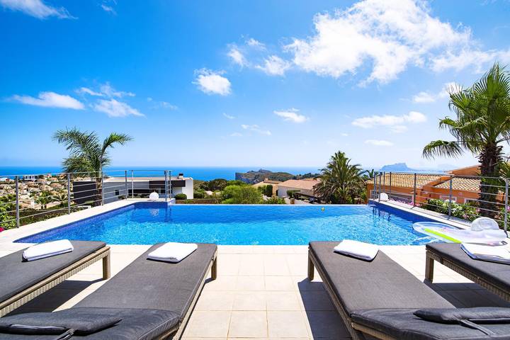Casa rural para 6 personas, con Vistas al mar además de Jardín y Piscina en Benitachell - 2