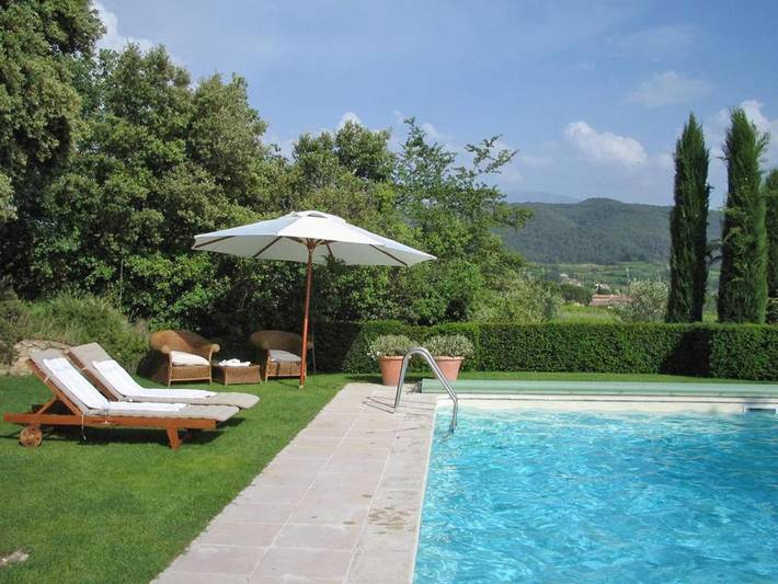 Location de vacances pour 8 personnes, avec piscine et jardin à Saint-Romain-en-Viennois
