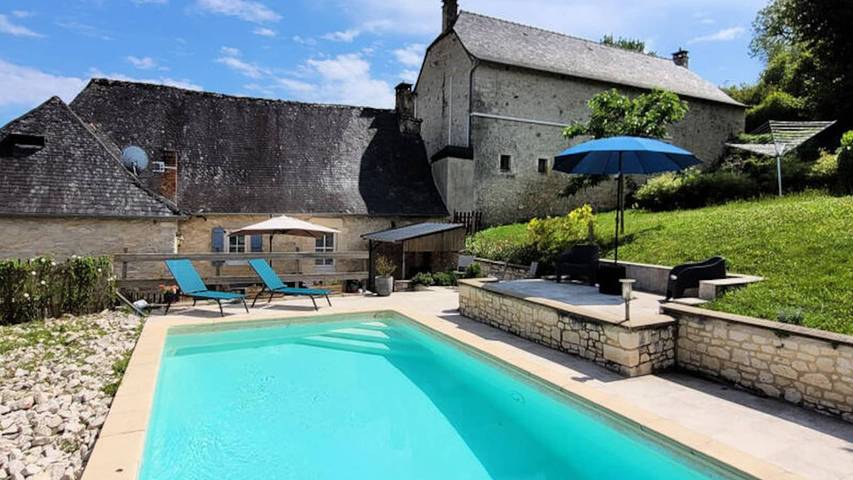 Appartement de vacances pour 9 personnes, avec piscine et jardin - 1
