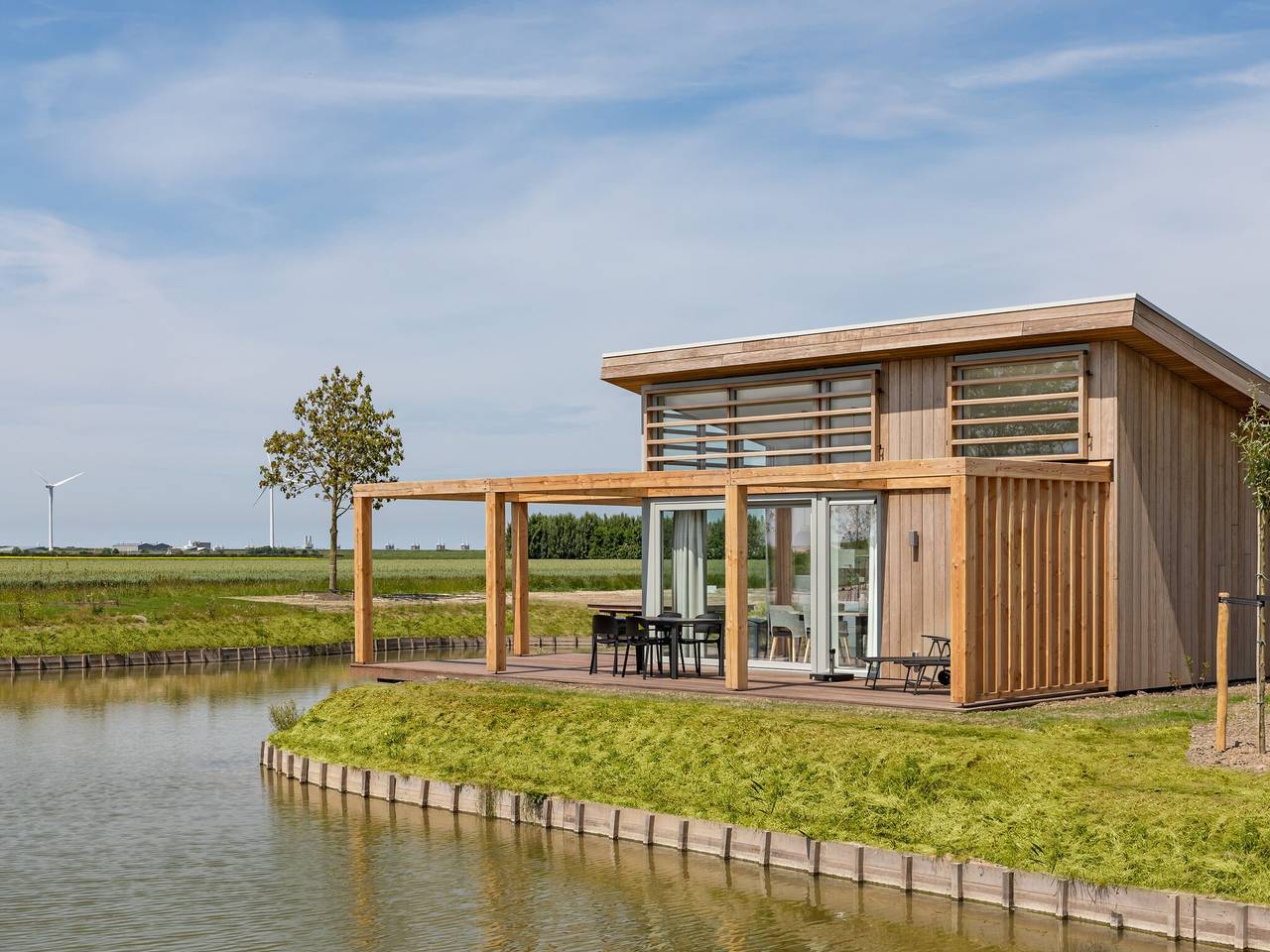 Bungalow in Water Village aan het Water in Kamperland, Zeeuwse Kust