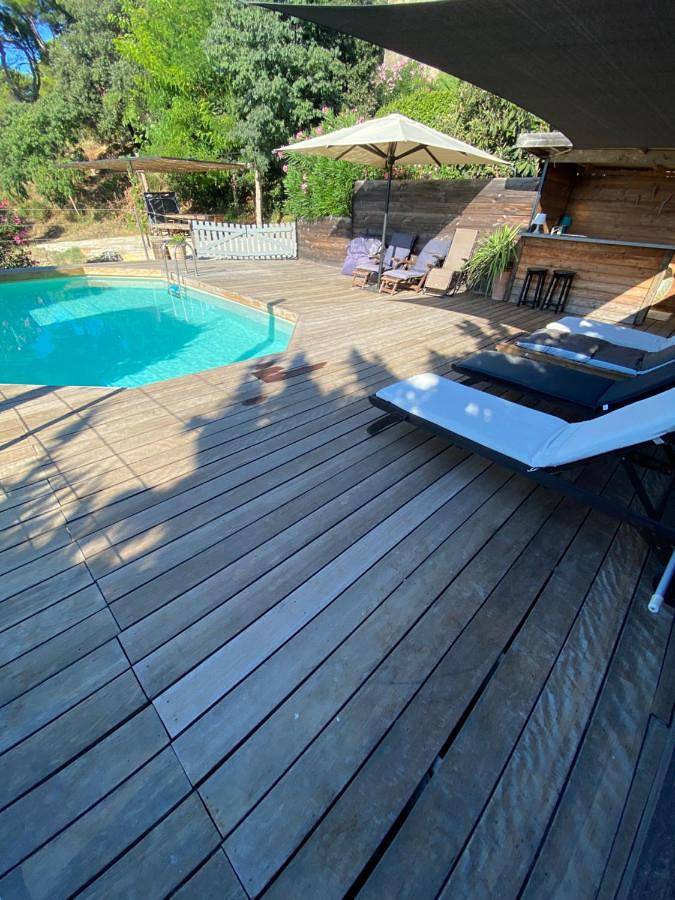 Location de vacances pour 8 personnes, avec Balcon et Terrasse ainsi que Jardin et Piscine à Peyriac-de-Mer - 2