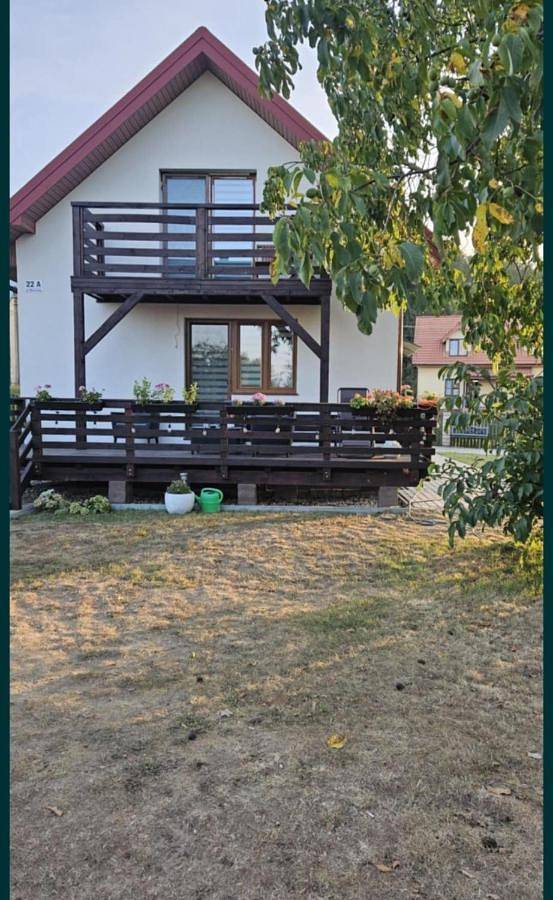 Wiejski domek dla 9 osób, z balkon i ogród oraz widok na Mazury