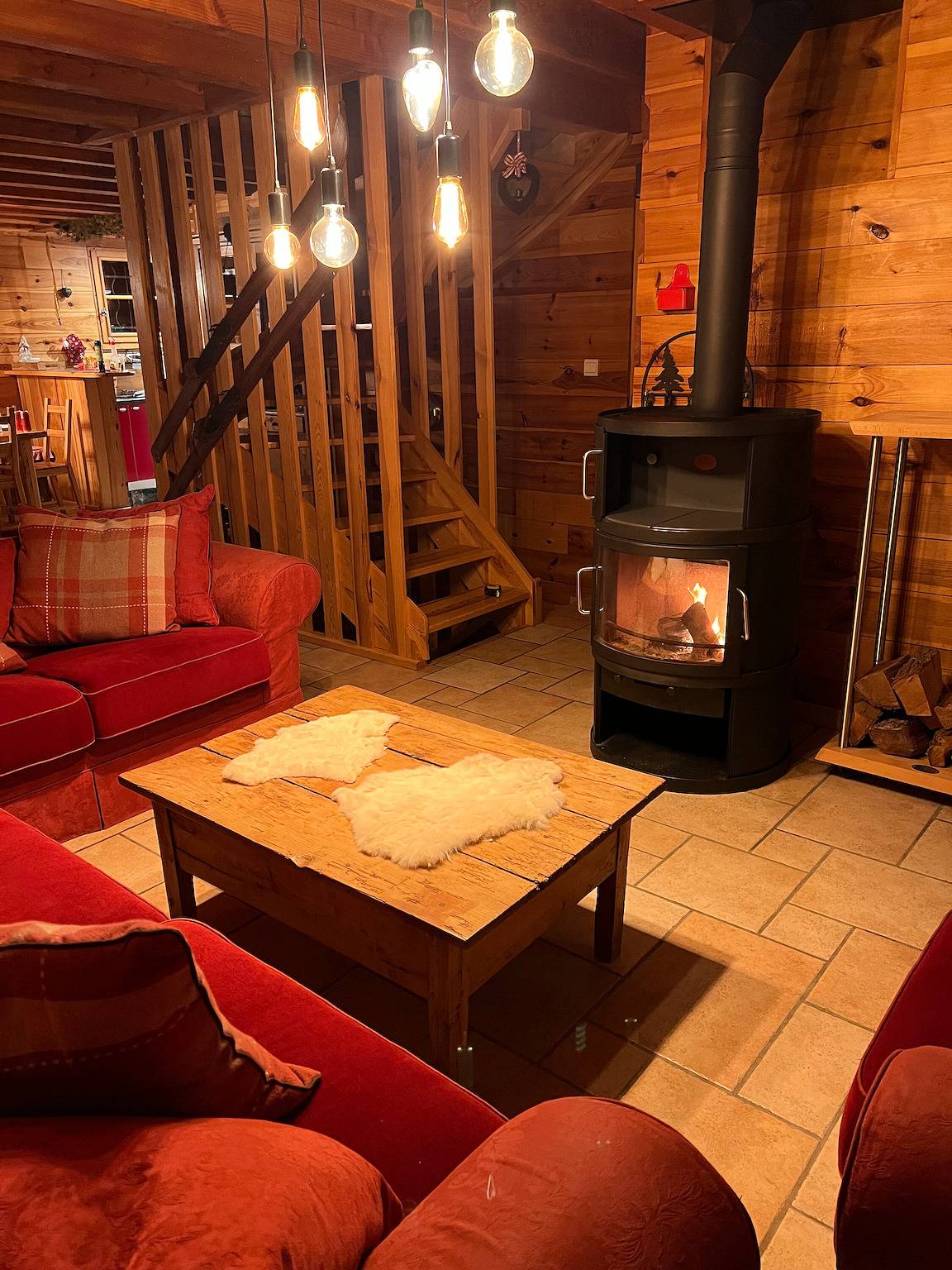 Chalet "Mariouchka" avec vue sur les montagnes, terrasse privée et Wi-Fi in Villard-Reculas, Parc national des Écrins
