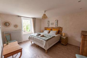 Chambre d’hôte pour 4 personnes, avec vue à Merlas