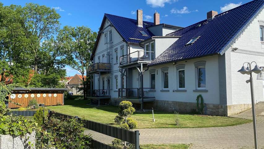 Ferienwohnung für 4 Personen, mit Balkon und Garten in Osterwieck