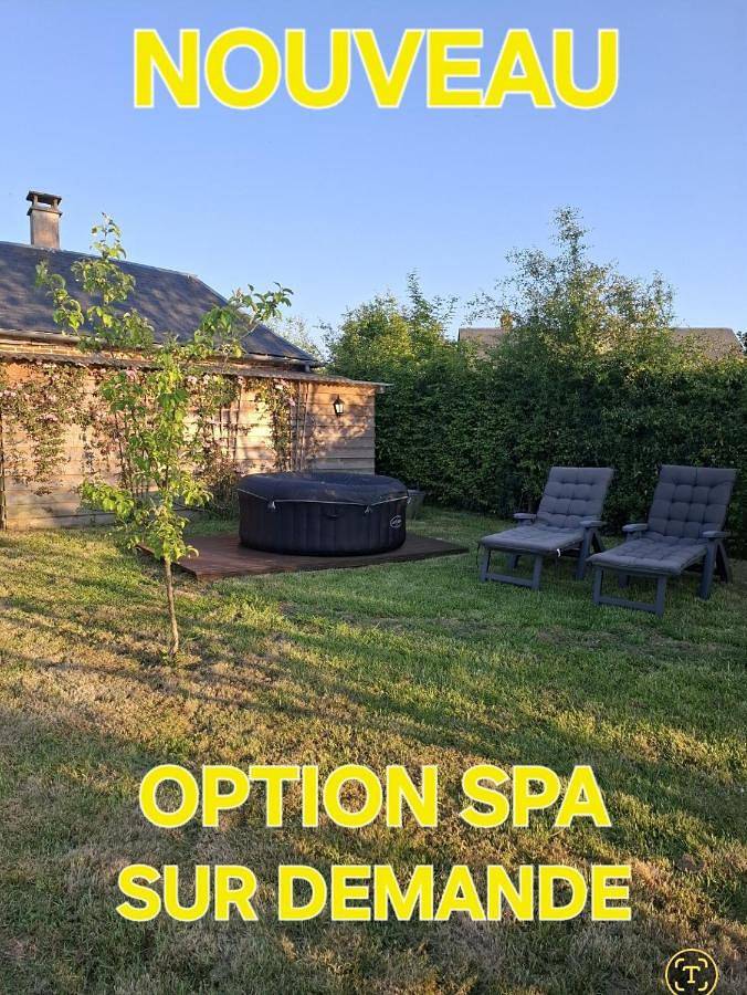 Maison de vacances pour 2 personnes, avec jacuzzi et jardin