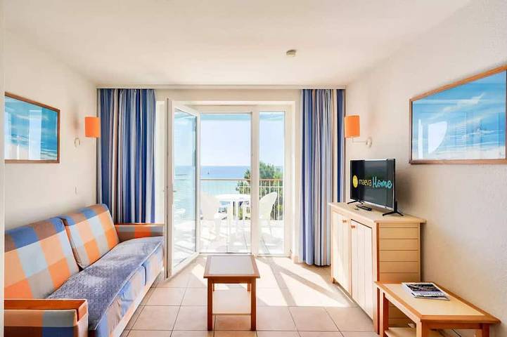 Apartamento de vacaciones para 4 personas, con balcón y piscina, Se admiten mascotas - 1