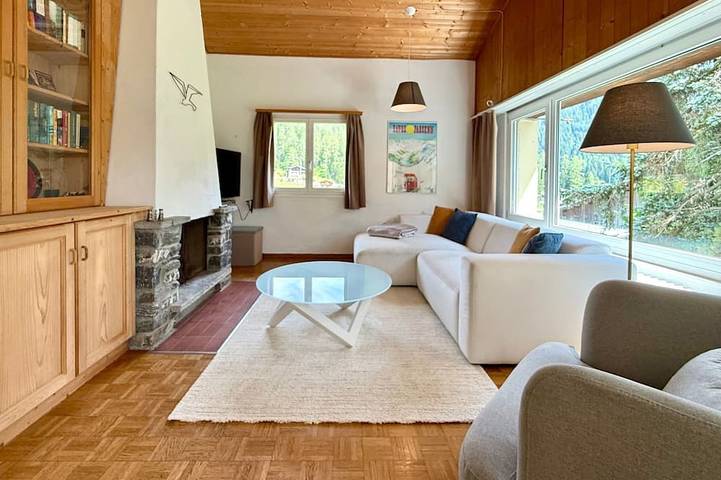 Chalet für 5 Personen, mit Garten in Davos
