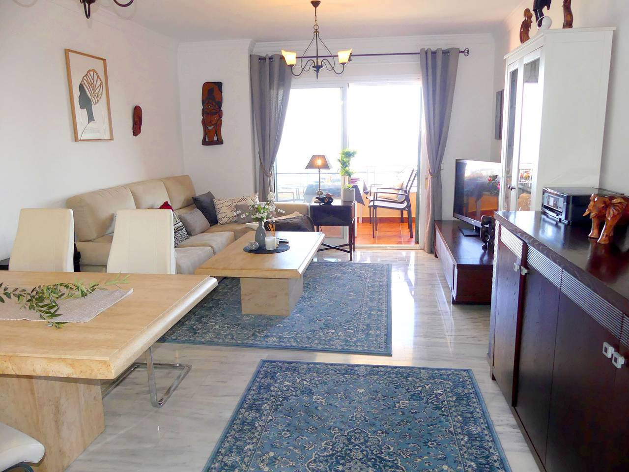 Hel lejlighed, Apartment 'Tesoro Del Mar' with Sea View, Wi-Fi, and Air Conditioning in Torrox Costa, Torrox