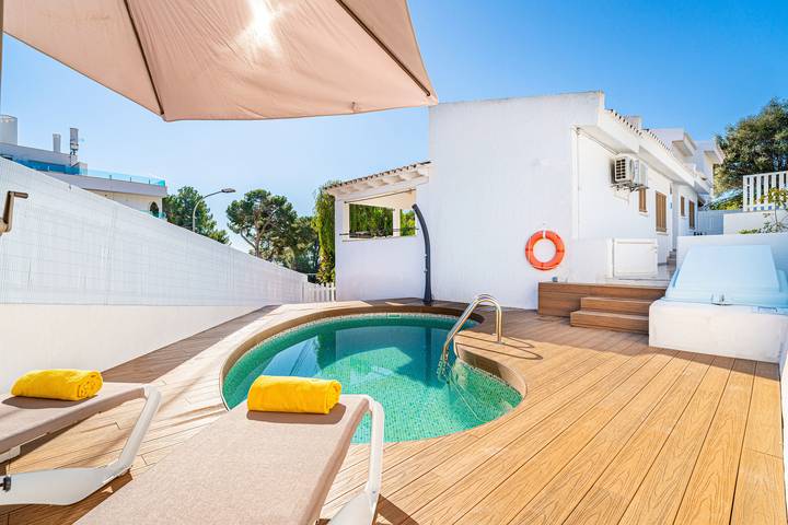 Ferienhaus für 6 Personen, mit Garten und Balkon - 1