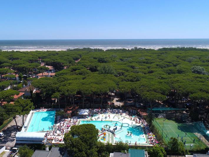 Casa vacanza per 3 persone, con piscina e terrazza, con animali domestici a Lido di Spina