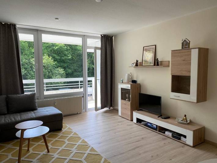 Ferienwohnung für 2 Personen, mit Balkon und Ausblick in Mülheim an der Ruhr
