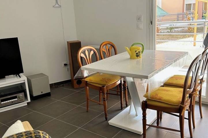 Appartement de vacances pour 5 personnes, avec Jardin