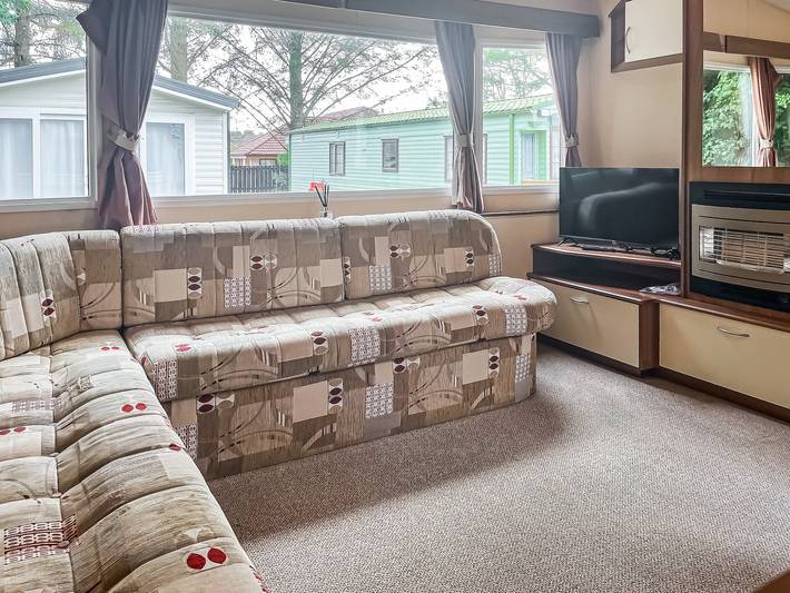 Log cabin for 4 people, with garden in Newton Stewart