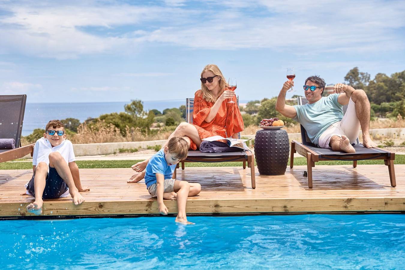 Villa voor 22 personen met balkon in Rhodos