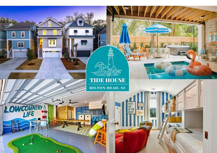 Vacation house for 18 people, with terrace and yard - 1