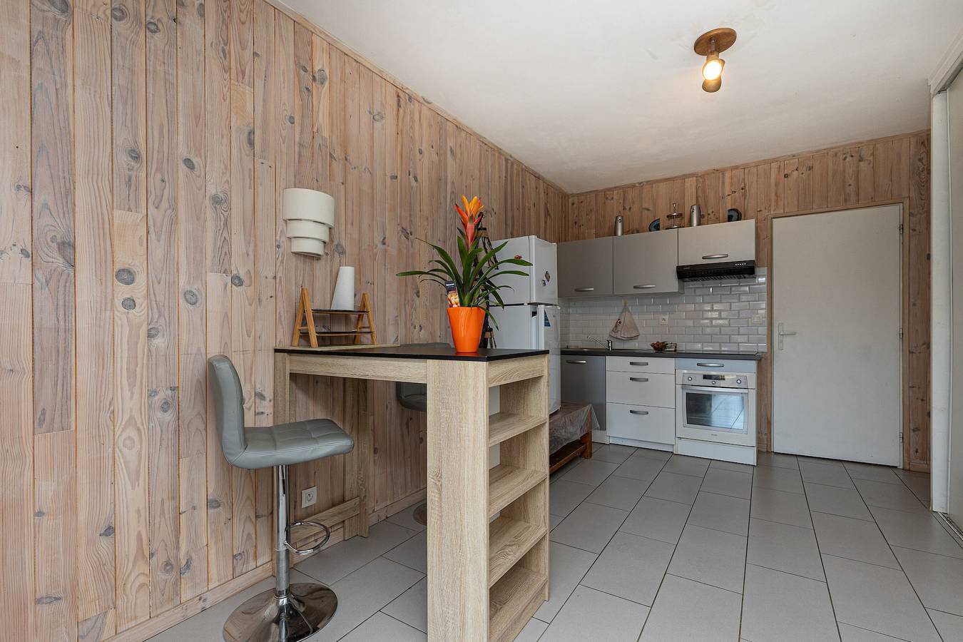 Estudio entero, Estudio 'Cap Breton', adosado con terraza privada, Wi-Fi y aire acondicionado in Capbreton, Côte d’Argent