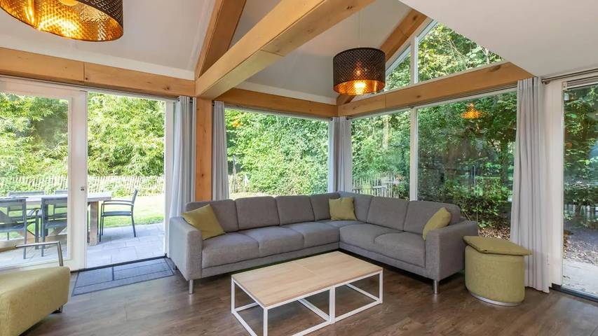 Ferienhaus für 7 Personen, mit Garten