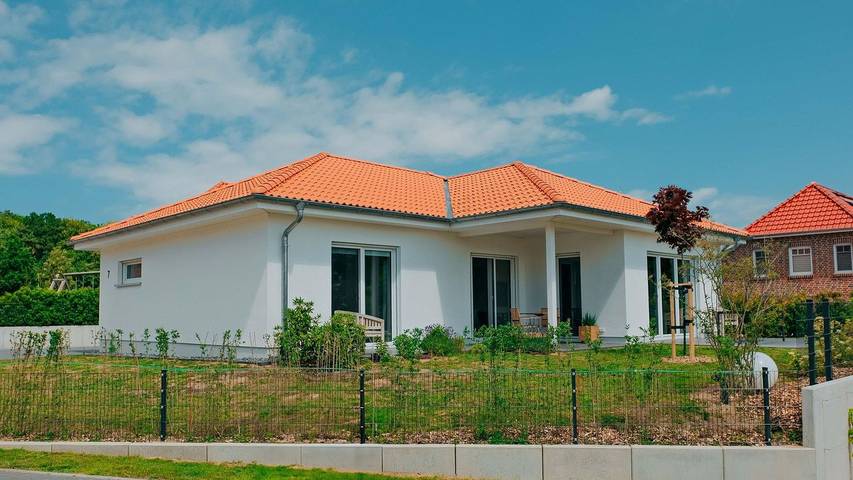 Ferienhaus für 4 Personen, mit Garten, mit Haustier