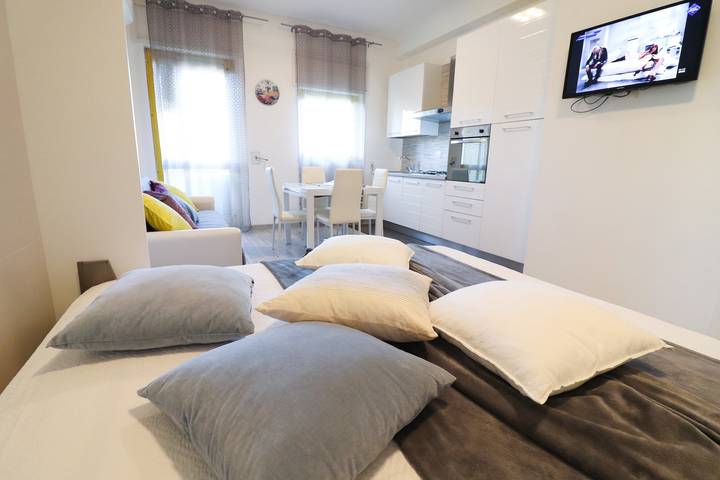 Holiday Home 'Casa Vacanze Alba A Otranto' with Balcony and Air Conditioning in Otranto, Otranto Området