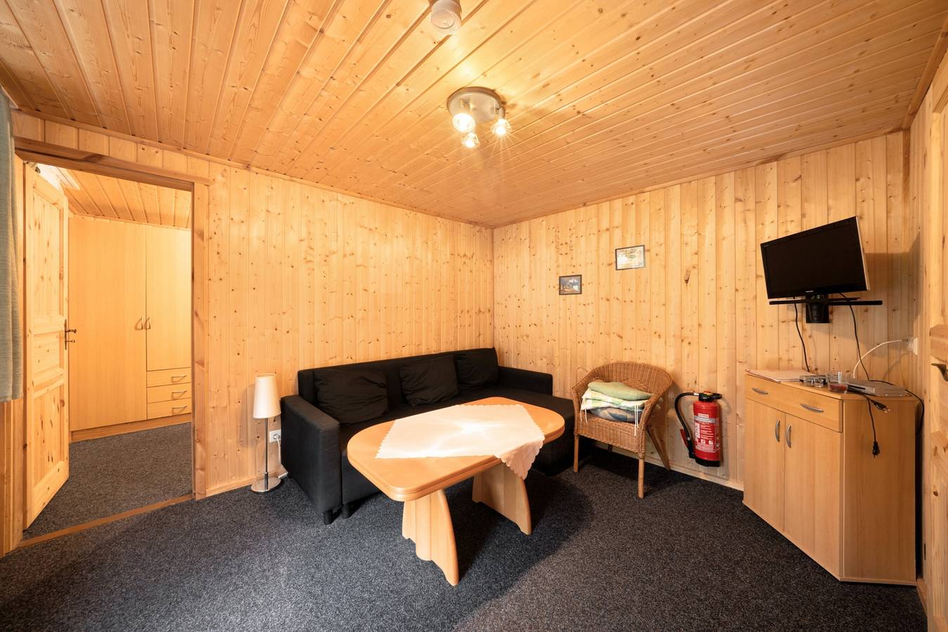Bungalow '37b - Kimbucht' mit privater Terrasse und Gemeinschaftsgarten in Waldhufen, Oberlausitz-Niederschlesien