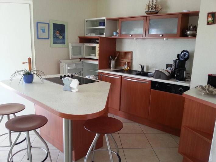 Gîte pour 3 personnes, avec vue et terrasse, animaux acceptés dans Office De Tourisme De Plougonvelin - 2