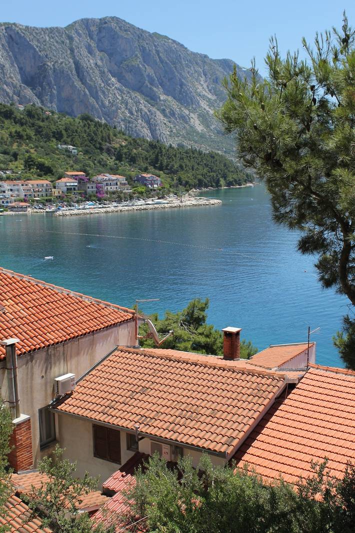 Ganze Wohnung, 2-Zimmer-Ferienwohnung am Strand Podgora, Makarska -a in Podgora, Makarska Riviera