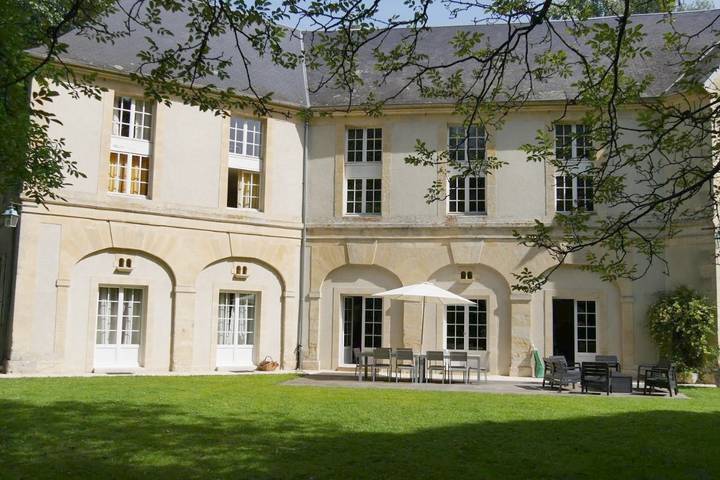 Maison de vacances pour 14 personnes, avec jardin et vue, animaux acceptés