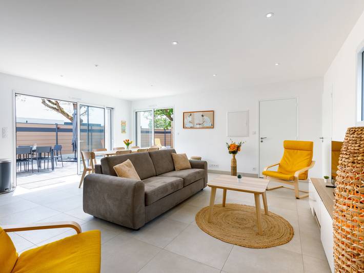Location de vacances pour 8 personnes, avec balcon et jardin à La Bernerie-en-Retz - 3