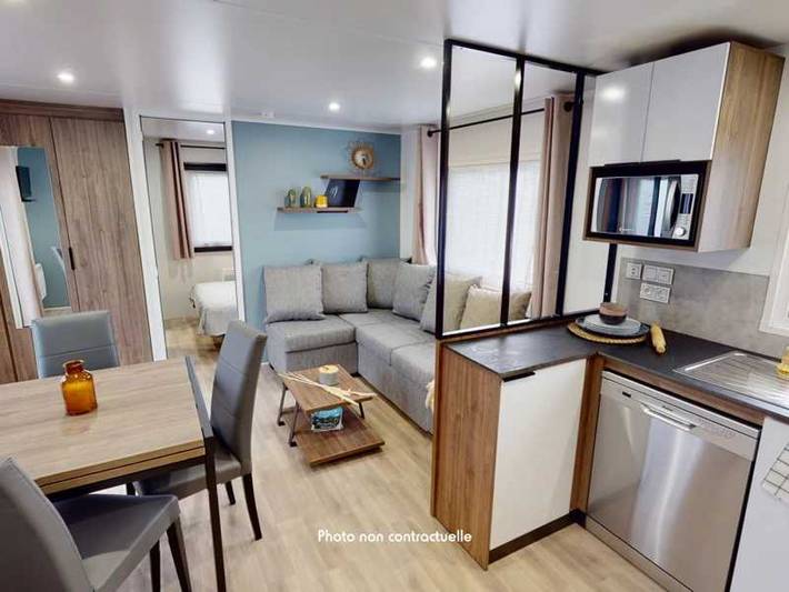 Camping pour 8 personnes, avec bassin pour enfant