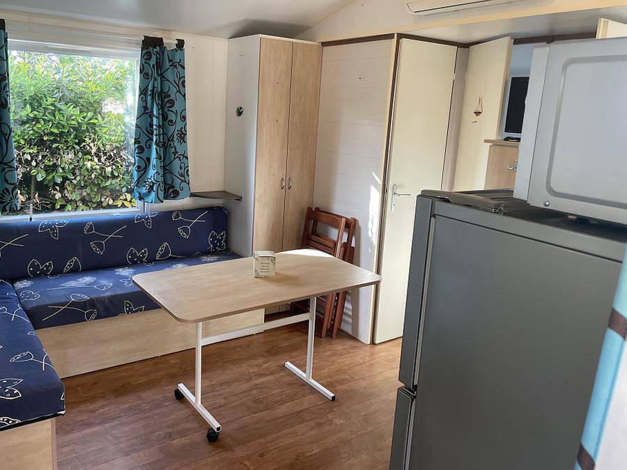 Camping Les Flots-Atlantique - Mobilheim 6 personen - Confort 3 Plus - 30 m² in Saint-Pierre-d'Oléron, Côte de Beauté
