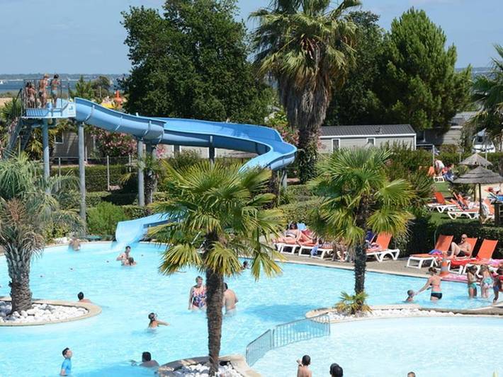 Camping pour 6 personnes, avec Bassin pour enfant et Piscine au Cap Ferret