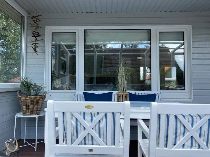 Ferienhaus für 4 Personen, mit Balkon und Terrasse sowie Garten und Seeblick in Landkreis Aurich - 3