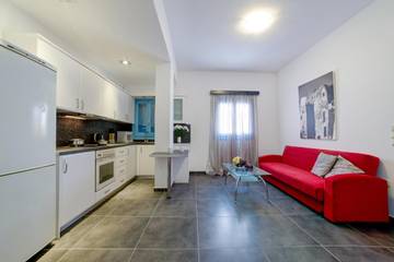 Gîte pour 3 personnes, avec balcon à Santorin