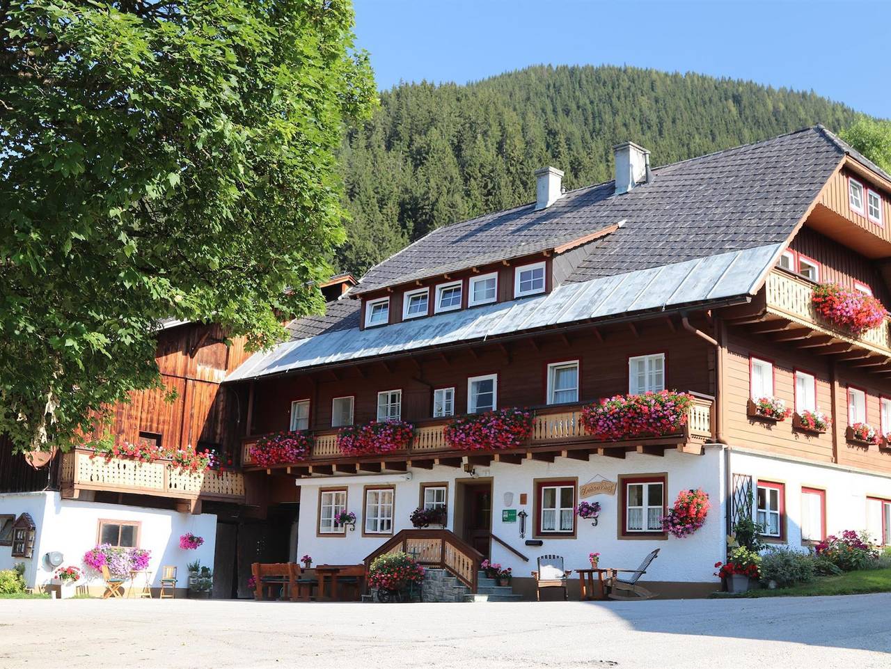 Zeiserhof - Doppelzimmer mit Dusche, Wc in Dachsteingebirge, Ramsau am Dachstein