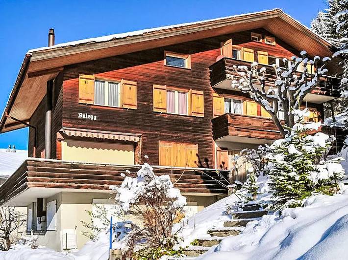 Ferienwohnung für 4 Personen, mit Balkon in Lauterbrunnen