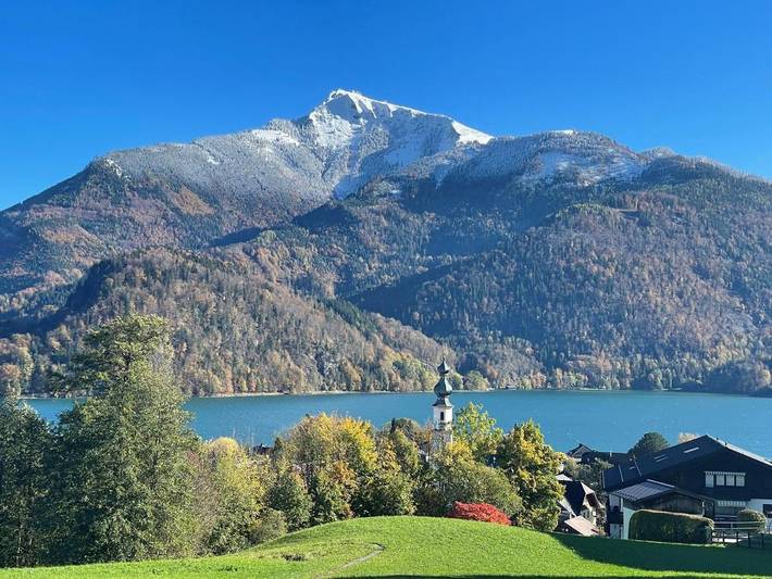 Ferienwohnung für 2 Personen, mit Seeblick und Ausblick sowie Garten in St. Gilgen - 3