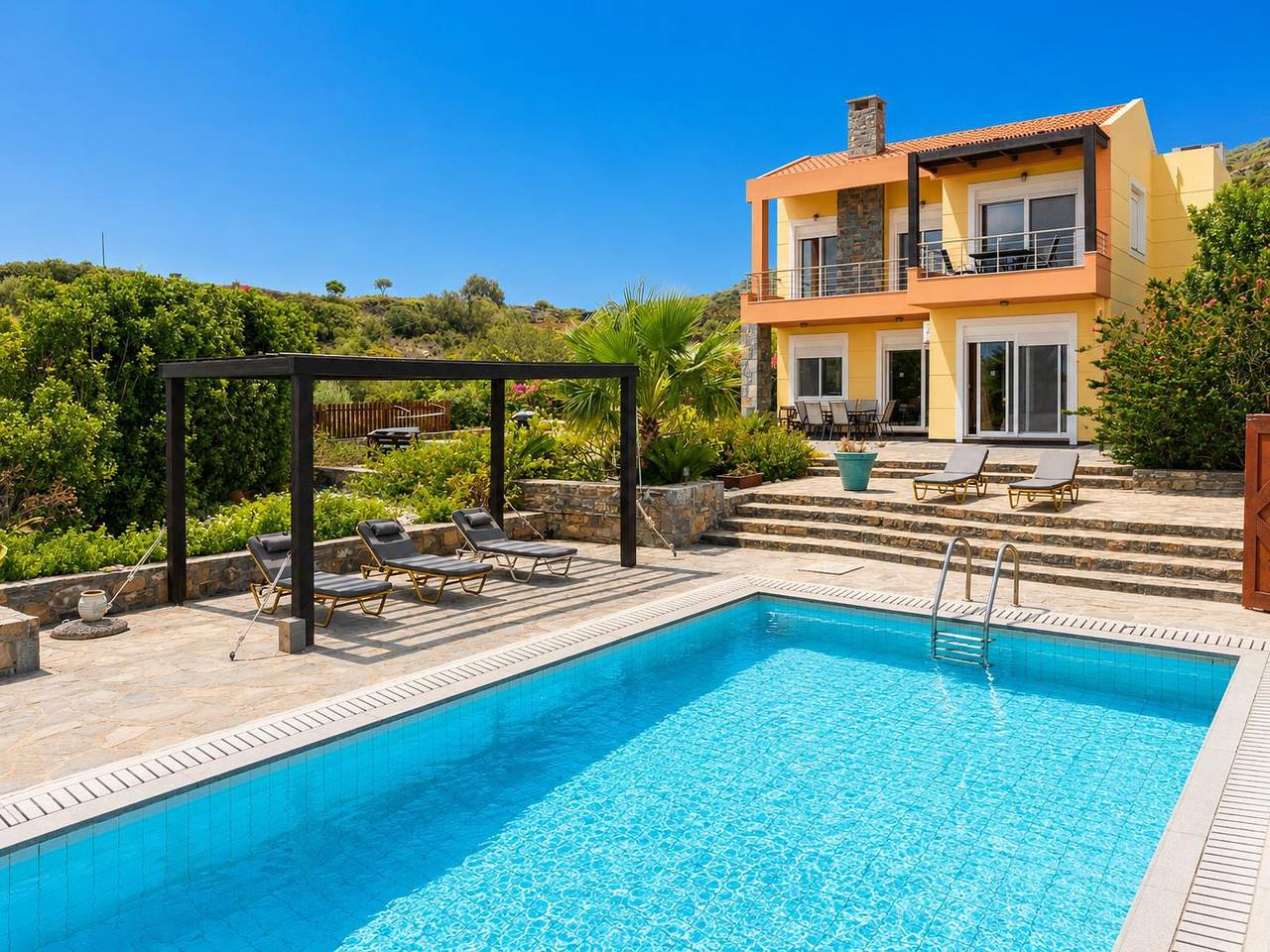 Villa Glan Y Mor in Elunda, Lasithi