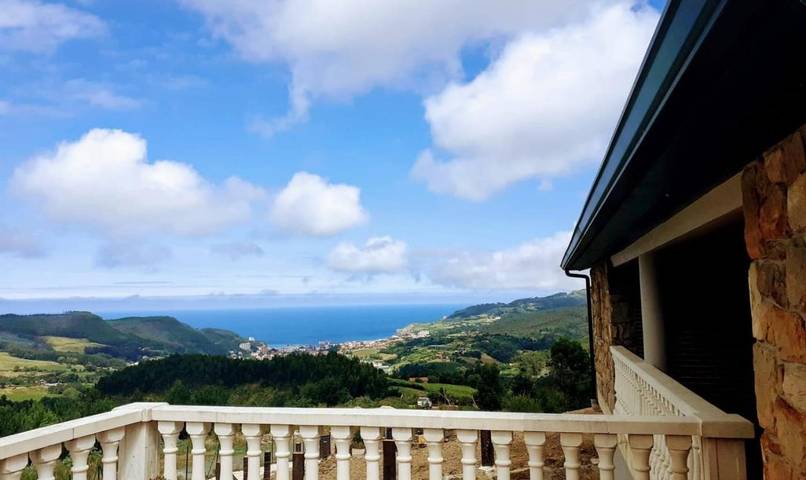 Apartamento rural para 6 personas, con jardín además de vistas y balcón en Munguía - 2