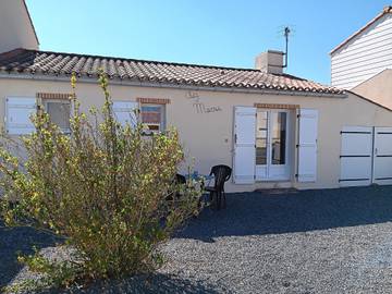 Maison de vacances pour 4 personnes, avec jardin en Vendée