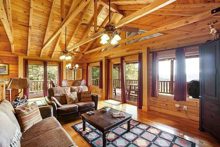 Gîte pour 6 personnes, avec jacuzzi et balcon/terrasse, animaux acceptés dans Almond (Caroline du Nord) - 3