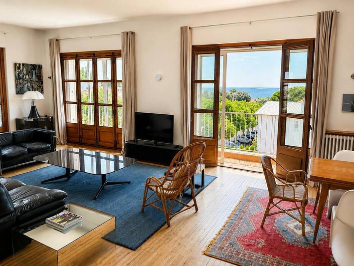 Gîte pour 6 personnes, avec Balcon ainsi que Terrasse et Vue dans Plage du Chay